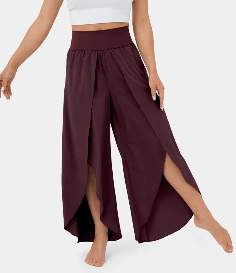 Loose Split Yoga & Leisure Pants