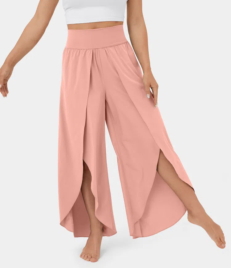 Loose Split Yoga & Leisure Pants