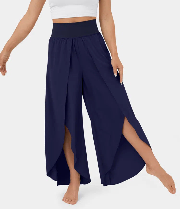 Loose Split Yoga & Leisure Pants