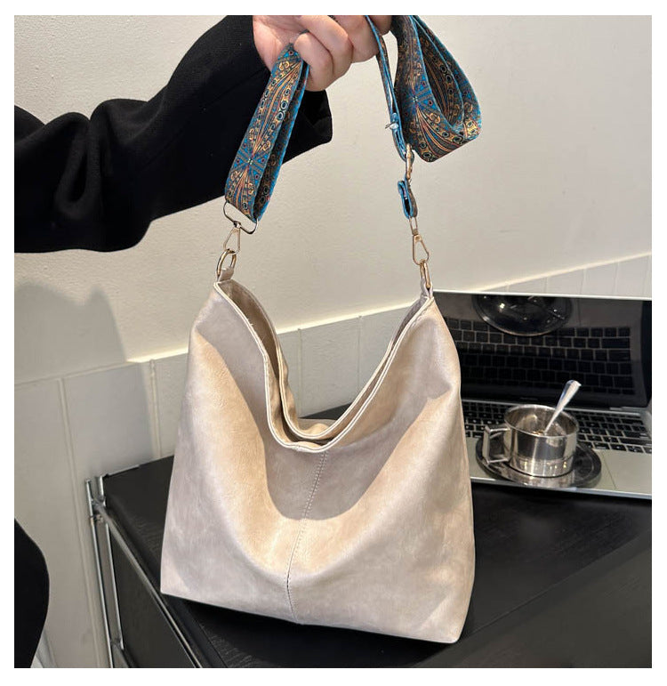 Ethnic Style Bucket Crossbody Bag