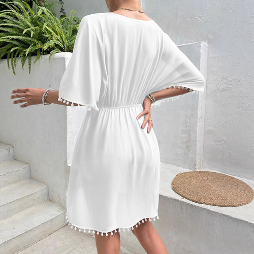 Beach-Style Cover-Up Blouse