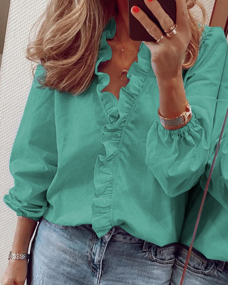 Urban Leisure Ruffle Blouse