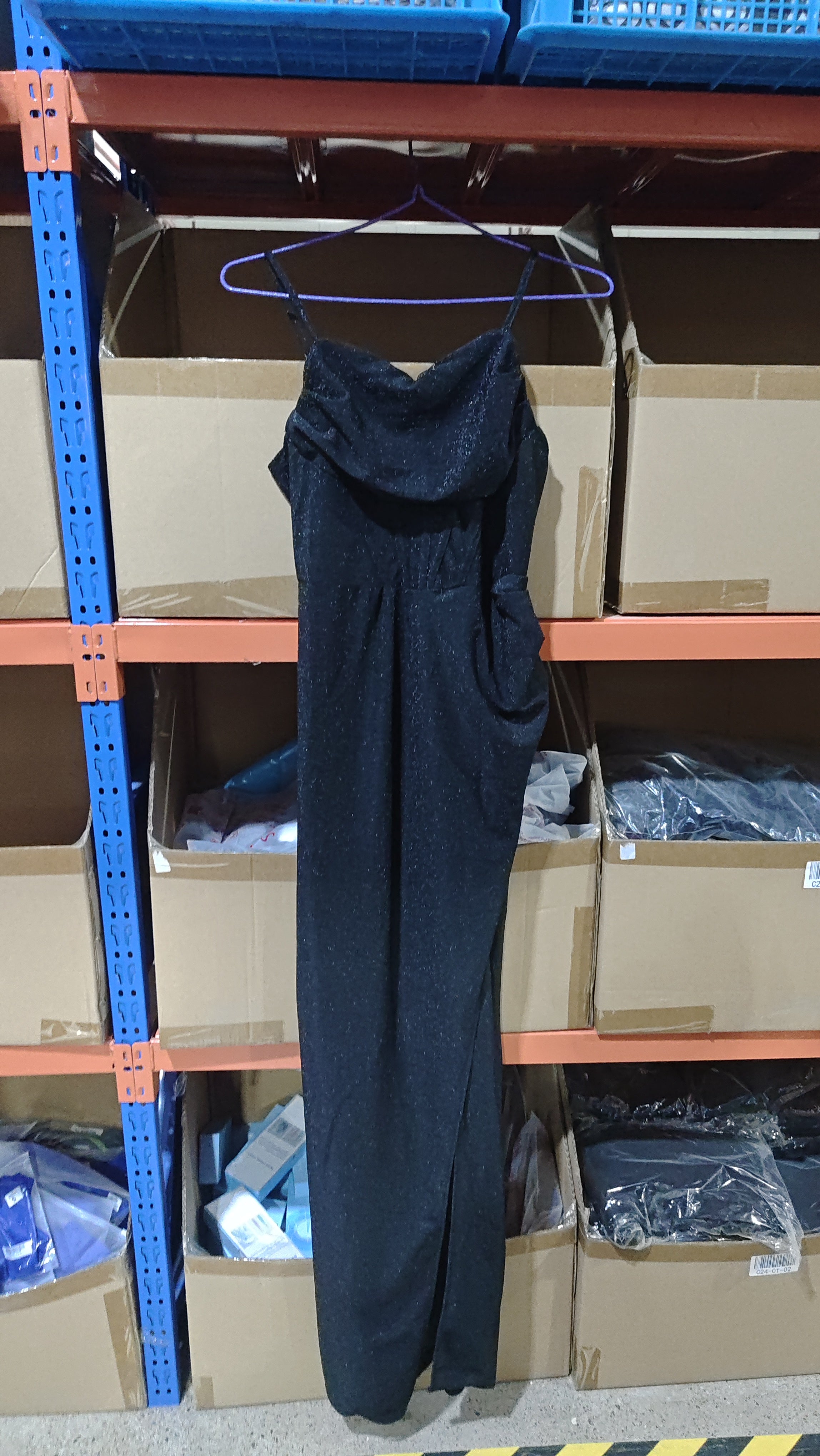 Slim V-Neck Evening Party Dress