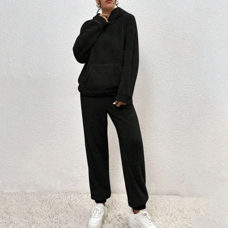 Winter Plush Pajama & Home Clothes Set