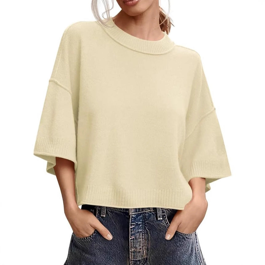 Casual Crew-Neck Lightweight