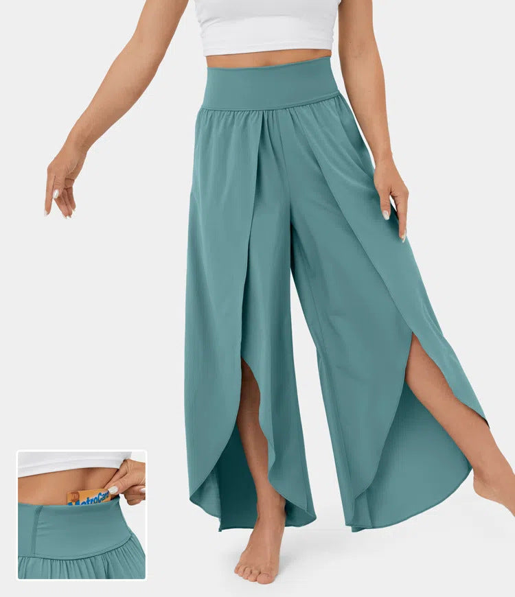 Loose Split Yoga & Leisure Pants