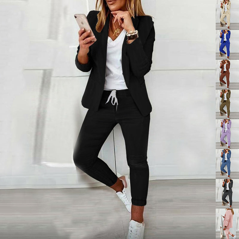 Ladies’ Professional OL Suit & Trousers Set