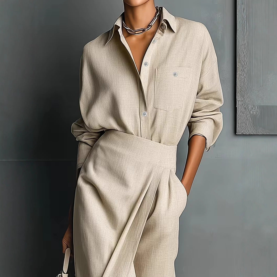 Elegant Irregular Pleated Dress